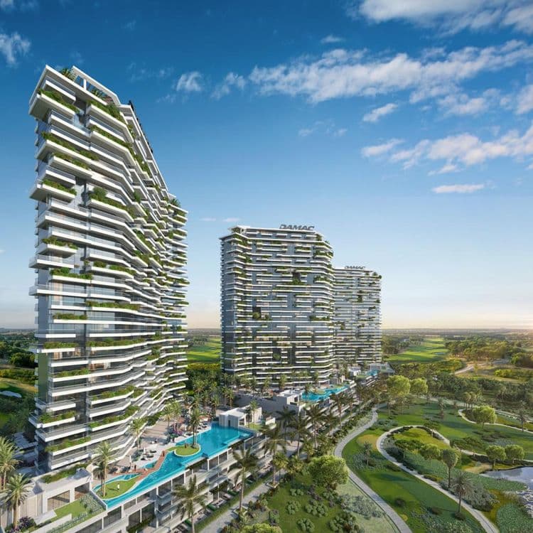 Golf Green Apartment at Damac Hills ~ Damac