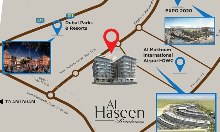 Al Haseen Residences at Dubai Industrial Park ~ City Properties