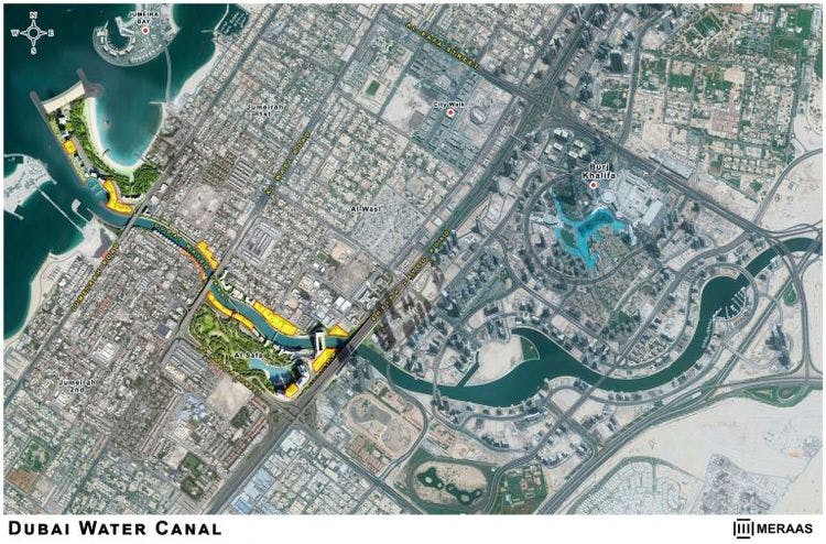 Dubai Water Canal Plots ~ Meraas