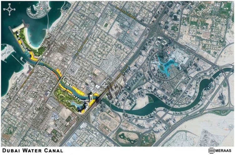 Dubai Water Canal Plots ~ Meraas